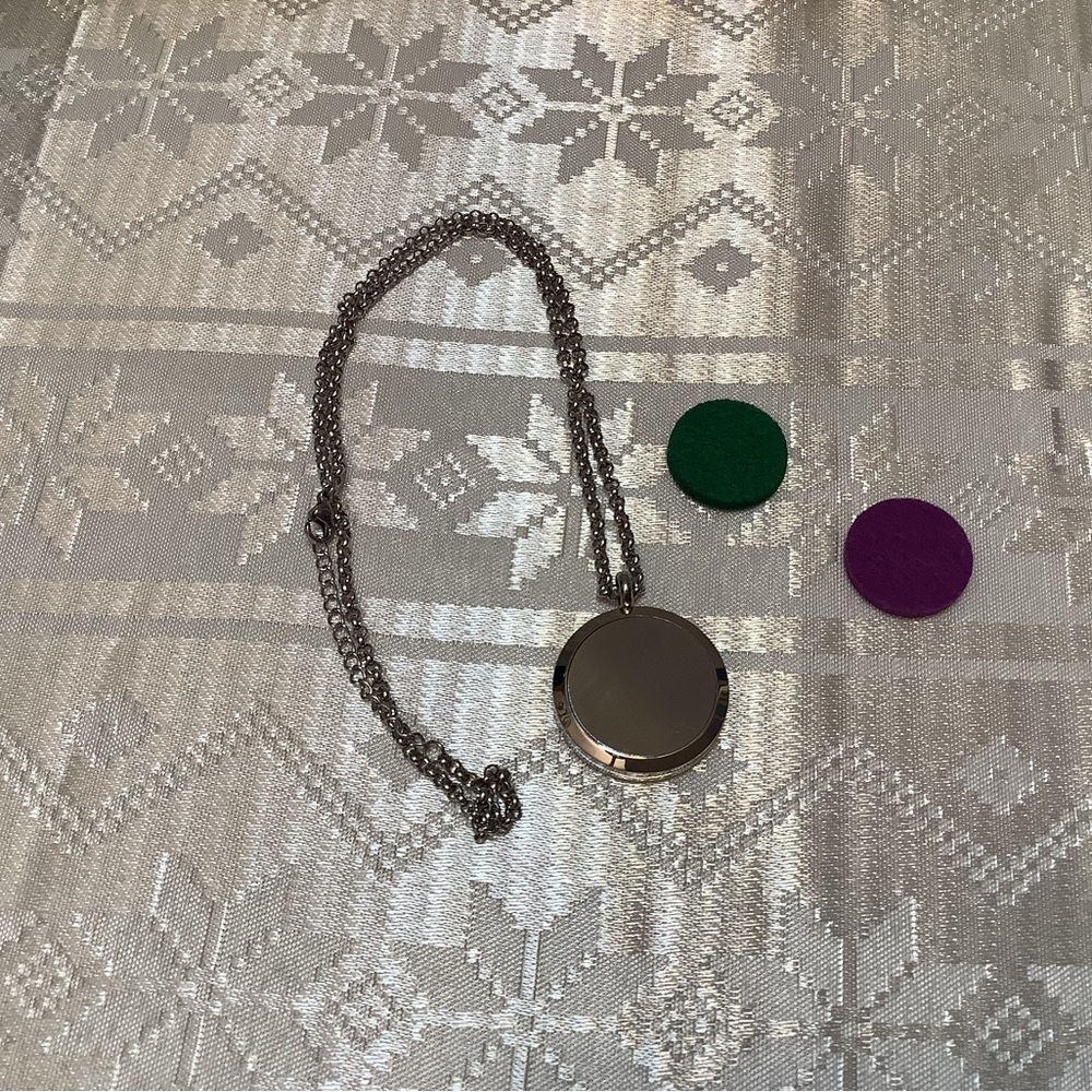 Stainless Steel Dragonfly Diffuser Necklace - Picture 4 of 5